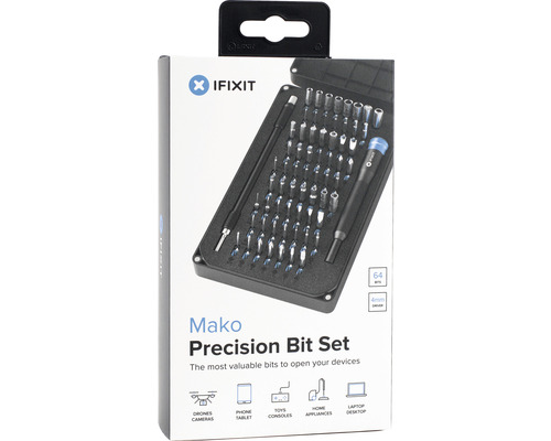 IFIXIT Mako 64 Bit Driver Kit EU145299-4, 64 stuks.