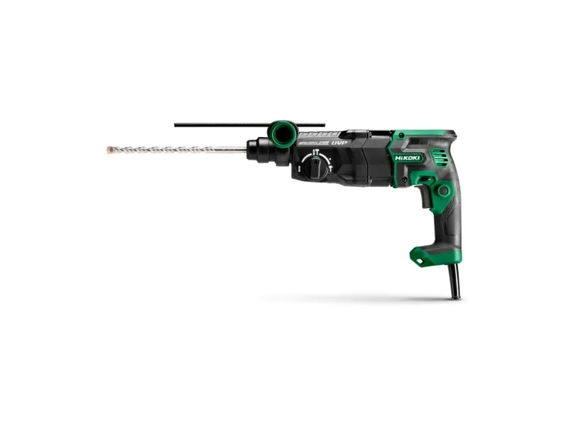Hikoki DH28PECWSZ, SDS-plus, Sort, Grøn, Børsteløs motor, 2,8 cm, 4300 rpm, 950 rpm
