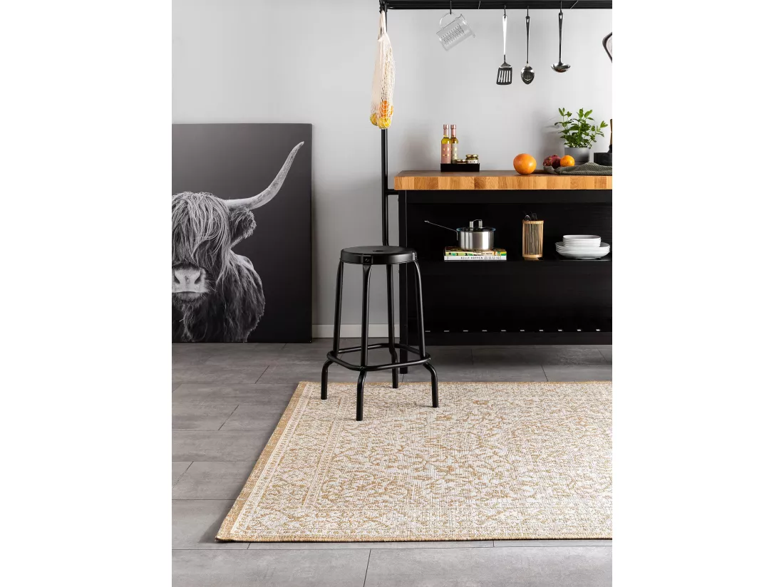 Tapis d'extérieur & intérieur Cleo Crème/Beige 200x290 cm