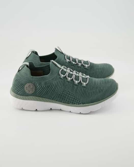 Rieker Knitup191 Sneaker in Grün