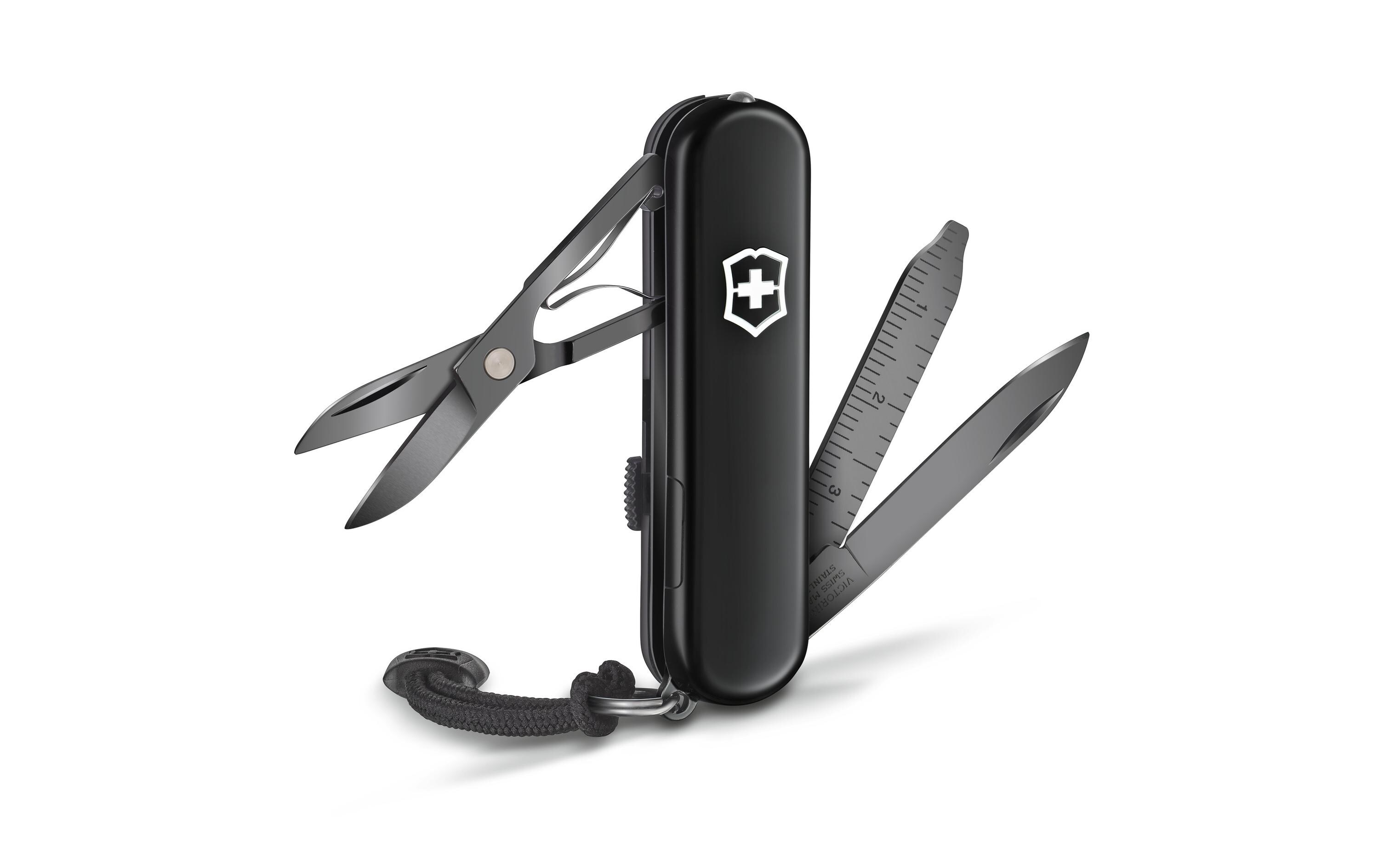 Taschenmesser Signature Lite Onyx Black 58 mmMonochromes Taschenmesser