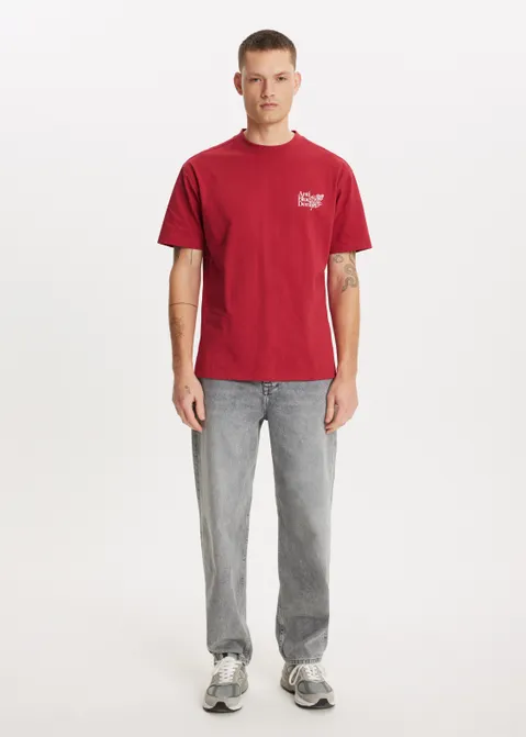 T-shirt met print collection rood (ROO)