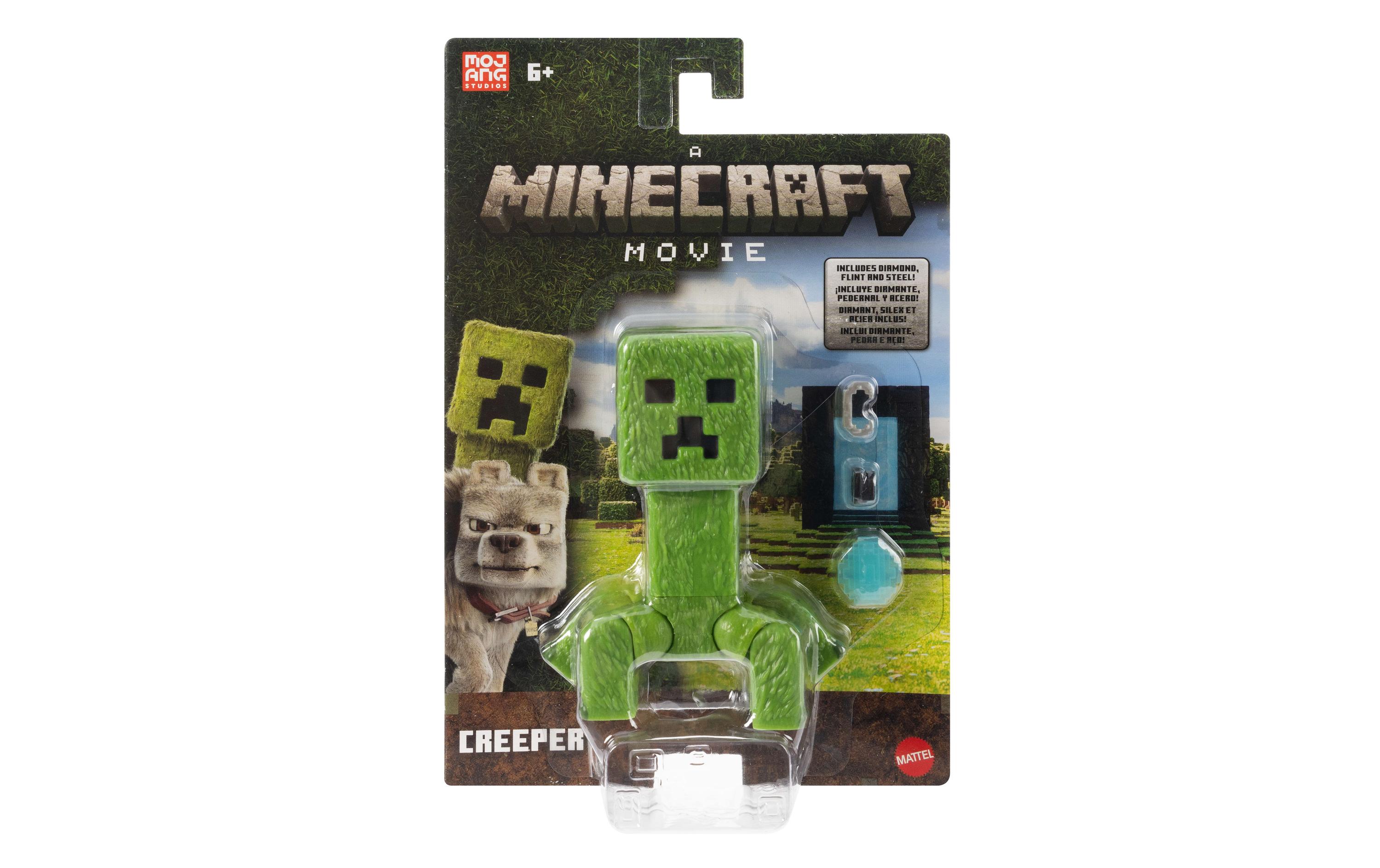 Minecraft Creeper Actionfigur und Zubehör 10 cmKinderspielzeugfigur