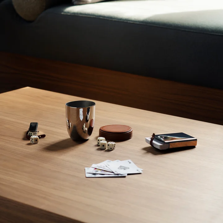 Georg Jensen - Sky Kartenspiel mit Etui, Edelstahl