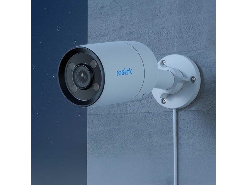 Reolink Netzwerkkamera ColorX P320X 2K ColorX smarte 2K 4MP PoE IP Kamera mit echter Vollfarb-Nachtsicht