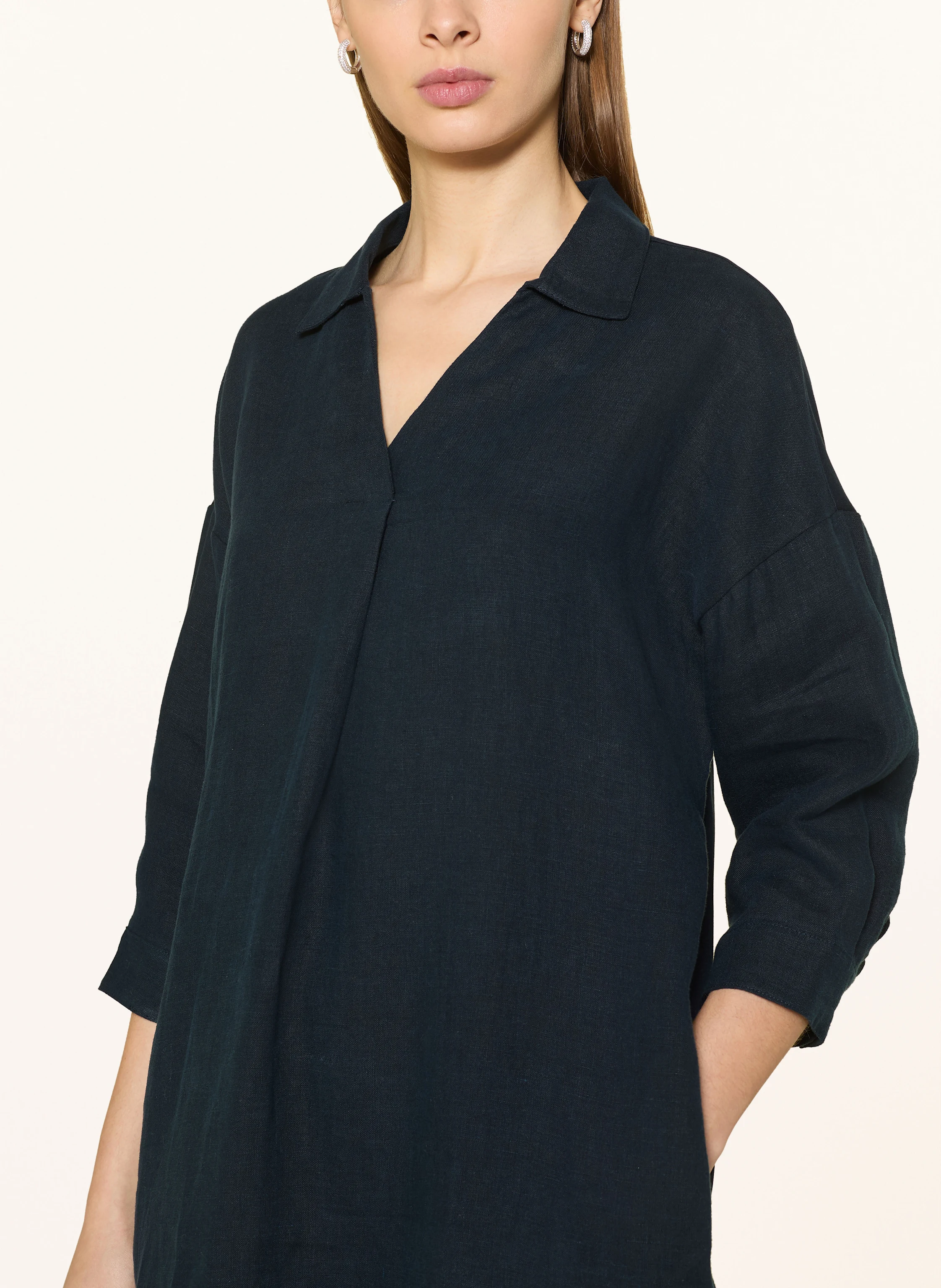 darling harbour Leinenkleid mit 3/4-Arm