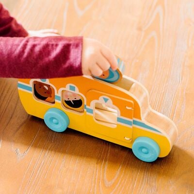 Melissa & Doug GO TOTs Roll & Ride Buss