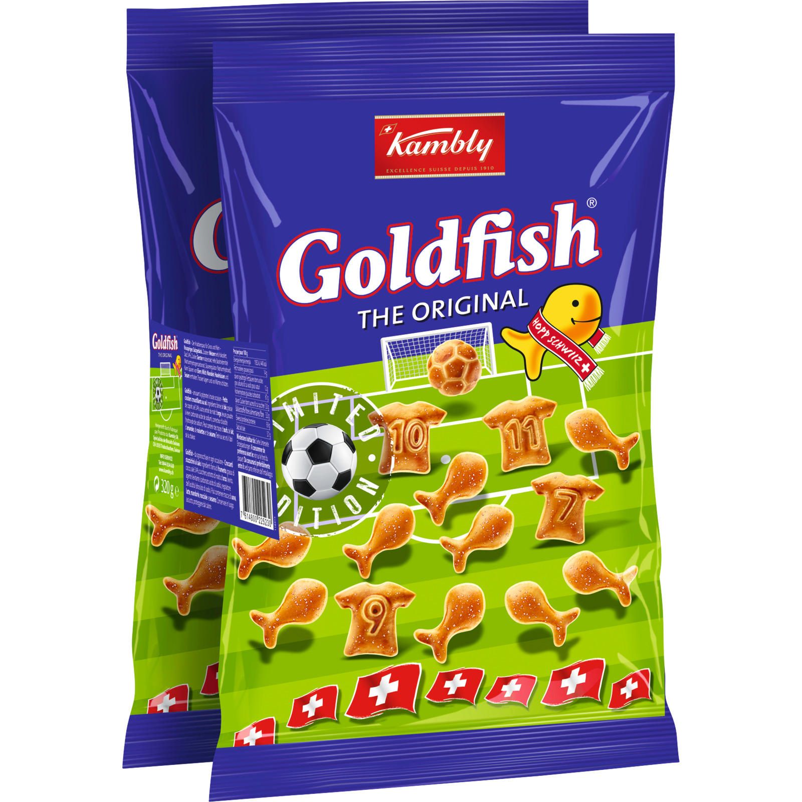 Kambly Goldfish Fussball 2 x 160 g