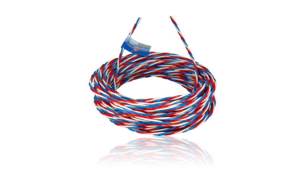 Servoanschlusskabel Premium Maxi, 2x0.5 mm², 1x0.3 mm², 50 m<br>Servoanschlusskabel