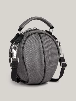 Bolsa transversal com logotipo de basquete