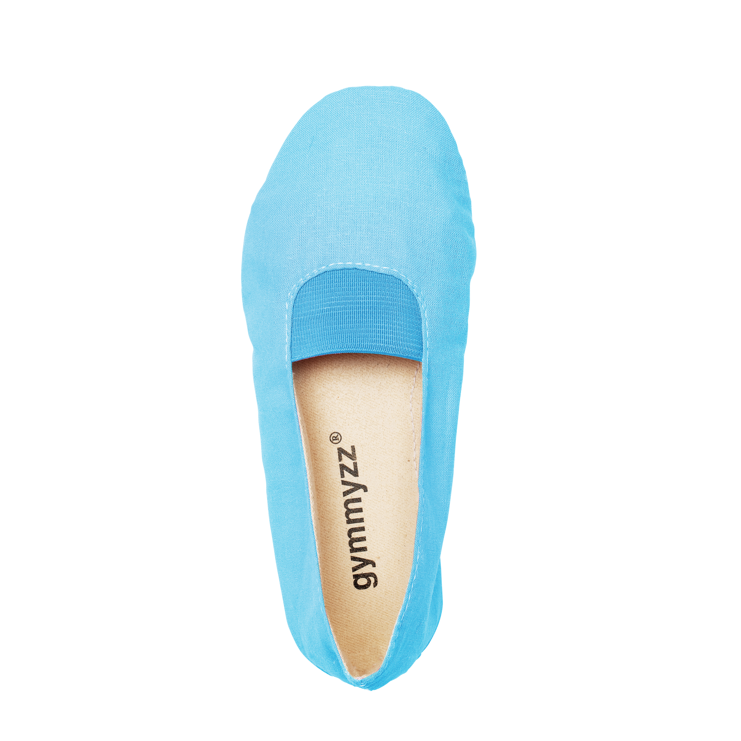 Gymmyzz Cartwheeling Peafowl - Gymnastikschuhe blau