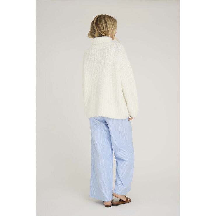A-VIEW Orchid knit White