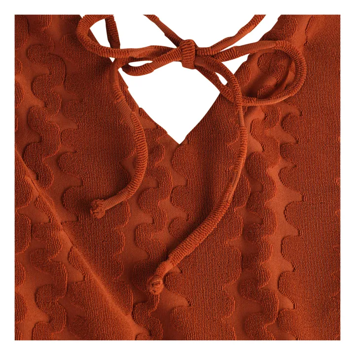 OAS Maillot 1 pièce Scribble Lido | Terracotta