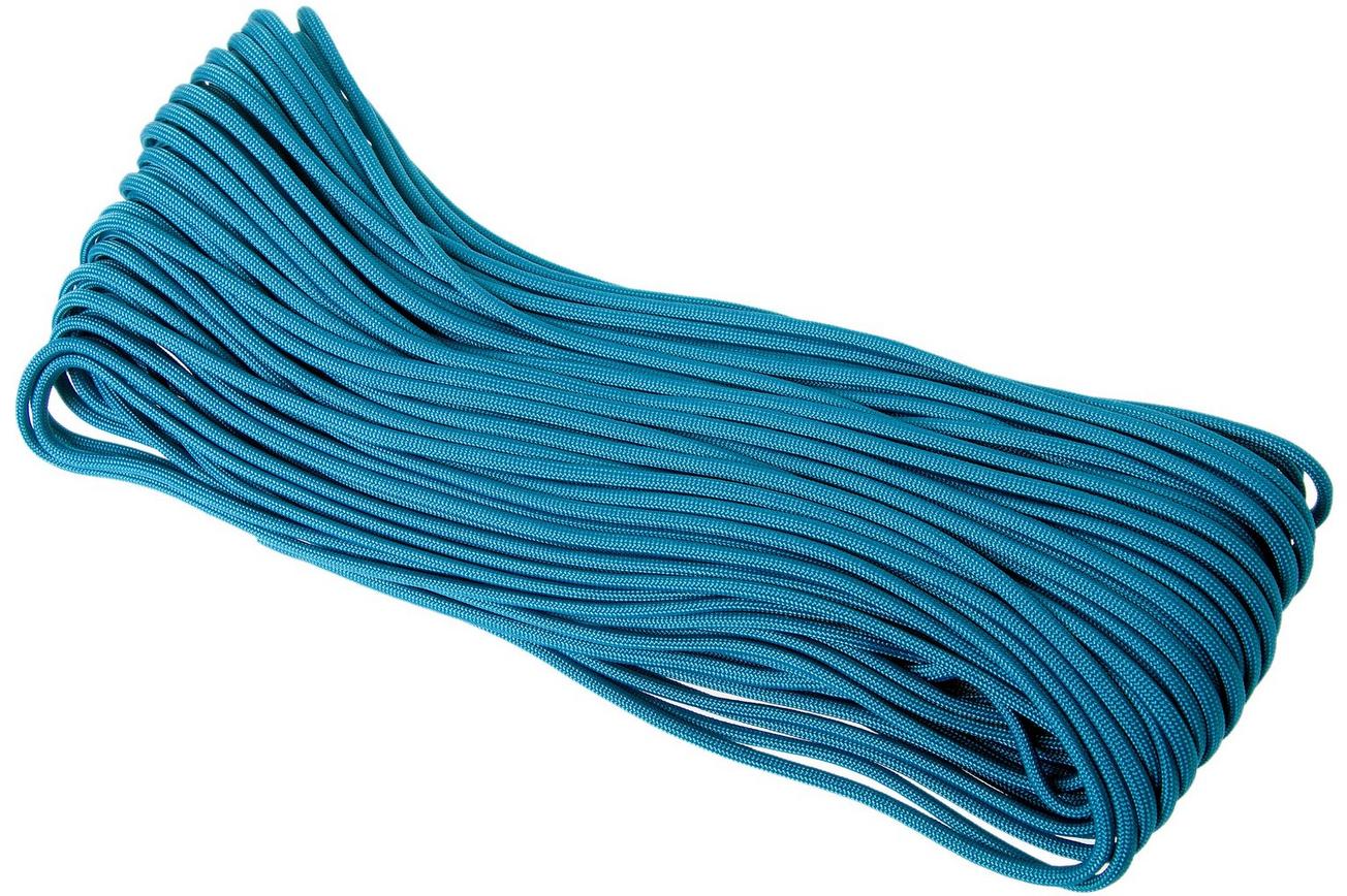 Knivesandtools 550 paracord type III, kleur: Caribbean, 100 ft (30,48 m)