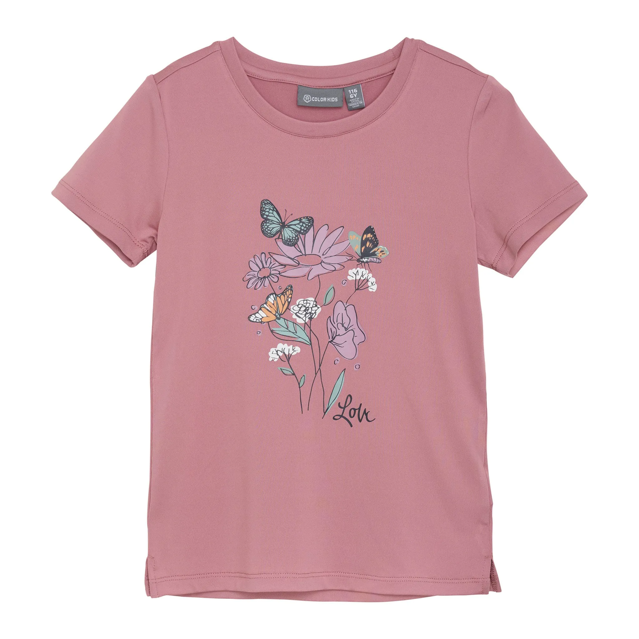 Color Kids T-Shirt Fleurs 4-8ans