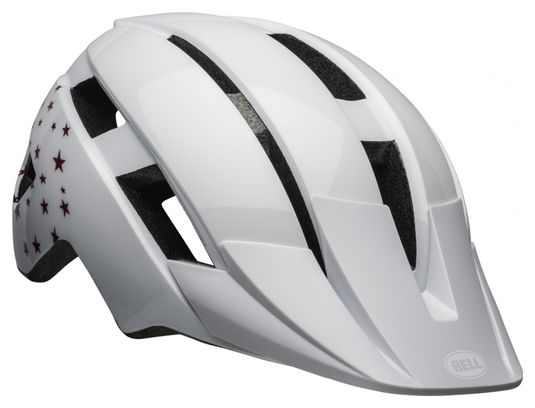 Casque Enfant Bell Sidetrack II Blanc / Etoiles