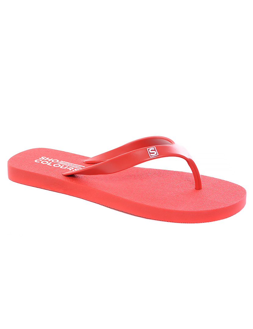 ShoeColours Slippers Red
