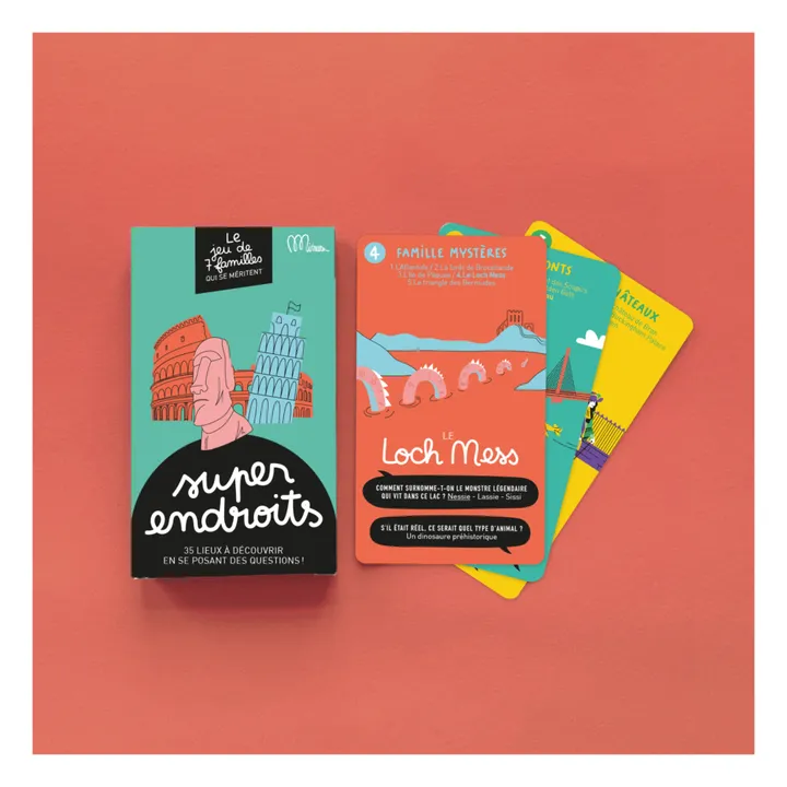 Minus Editions Jeu de 7 familles - Super endroits