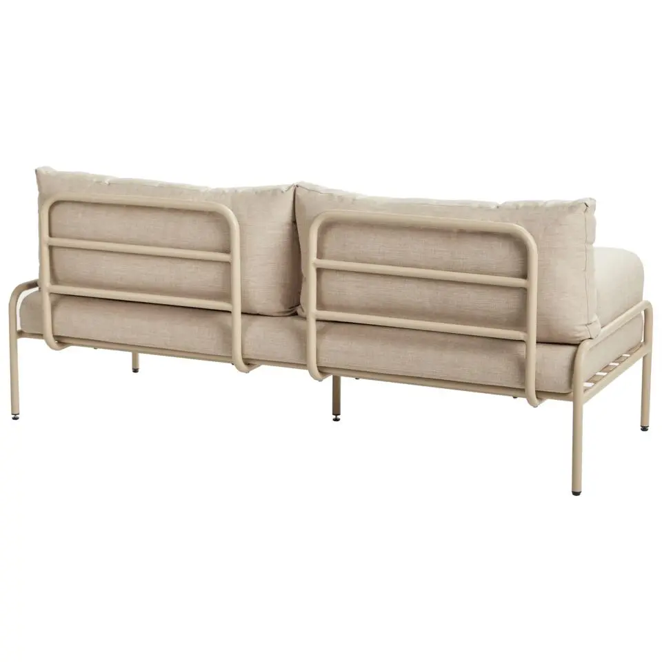 SOLOFRA - Tuinbank 2-zits - Beige - Aluminium