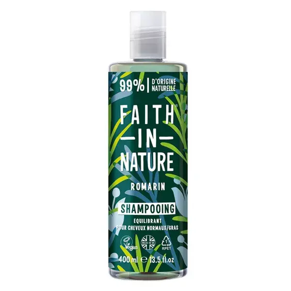 Shampoo de Alecrim Natural Faith In Nature 400ml