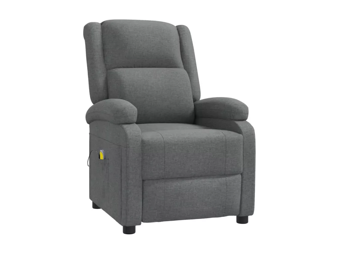 Prolenta Premium - Fauteuil de massage Gris foncé Tissu
