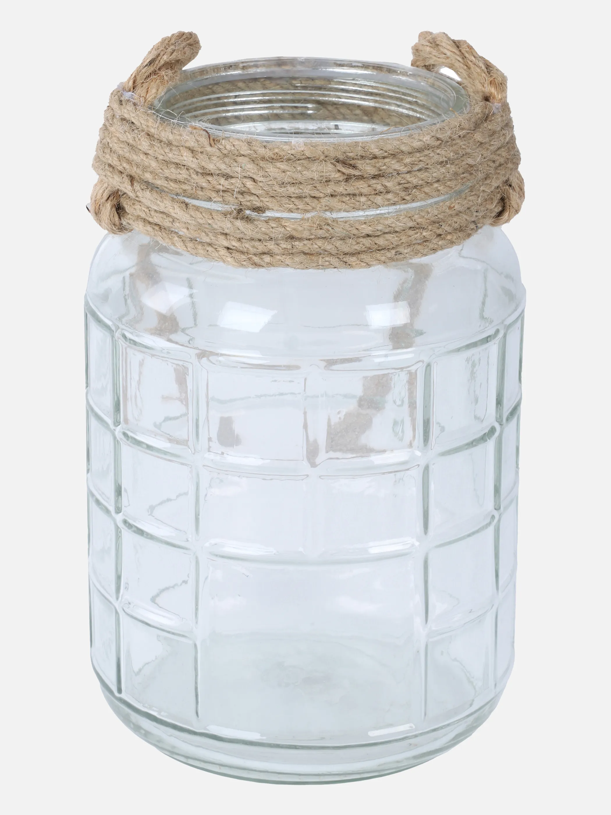 Windlicht aus Glas, 23x15cm