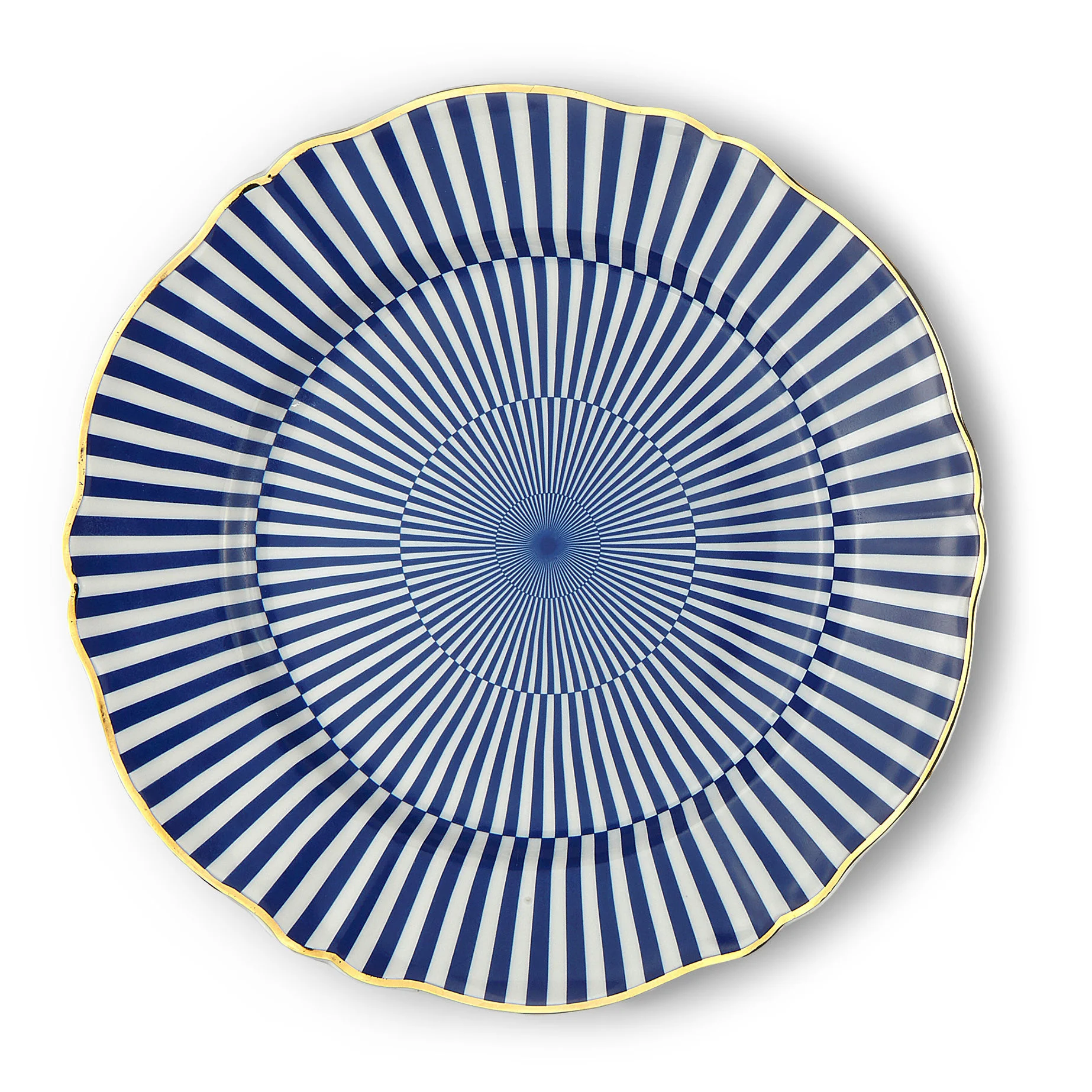 ARCANO - Assiette céramique | Bleu