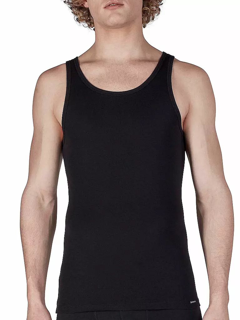 SKINY Top - Unterhemd  2-er Pkg. (Schwarz) schwarz