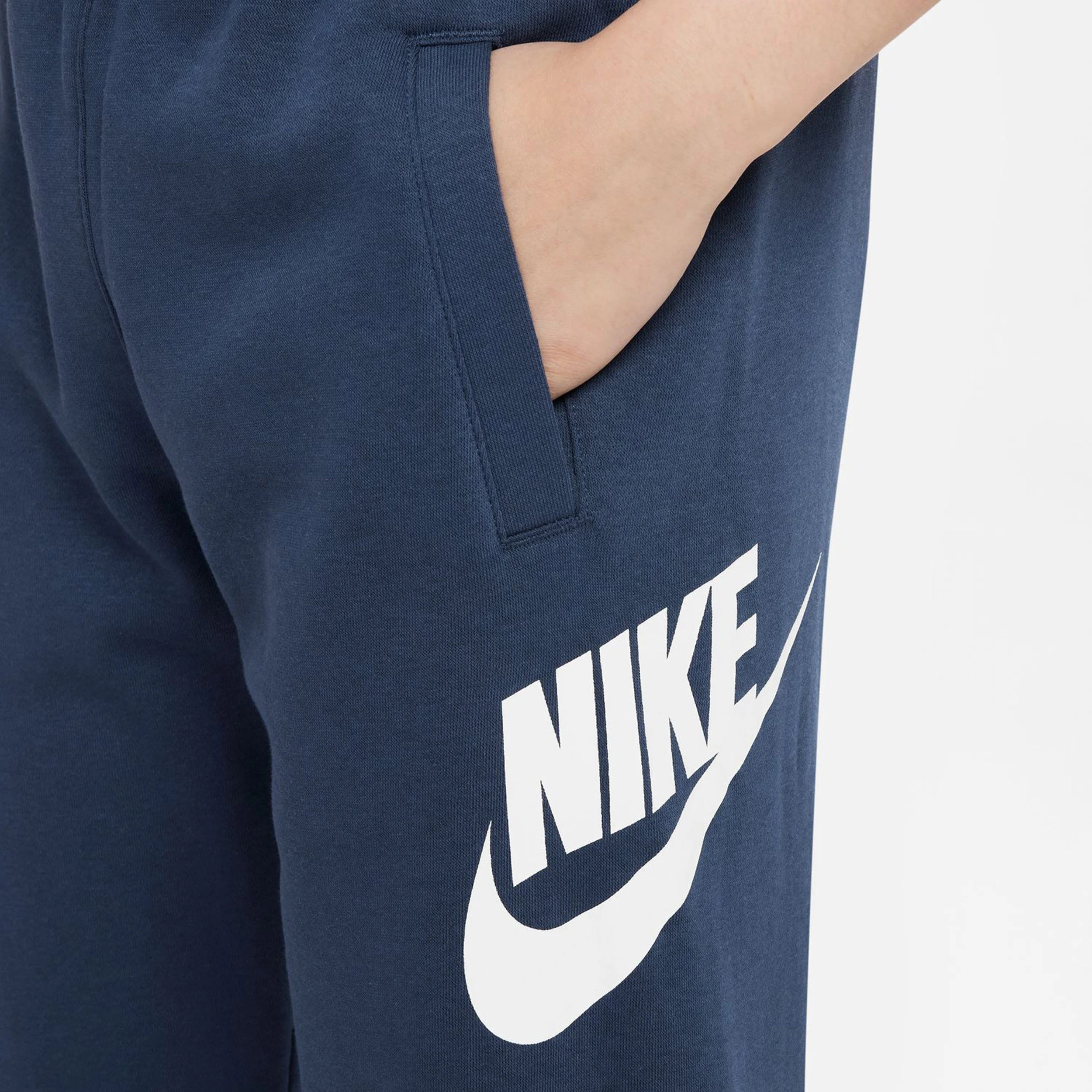 Nike Club Fleece Pantalon Survêtement Enfants - Bleu Foncé