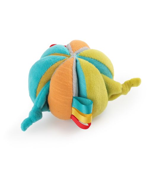 All For Paws Puppy Speelgoed Naughty Bal - Hondenspeelgoed - Geel