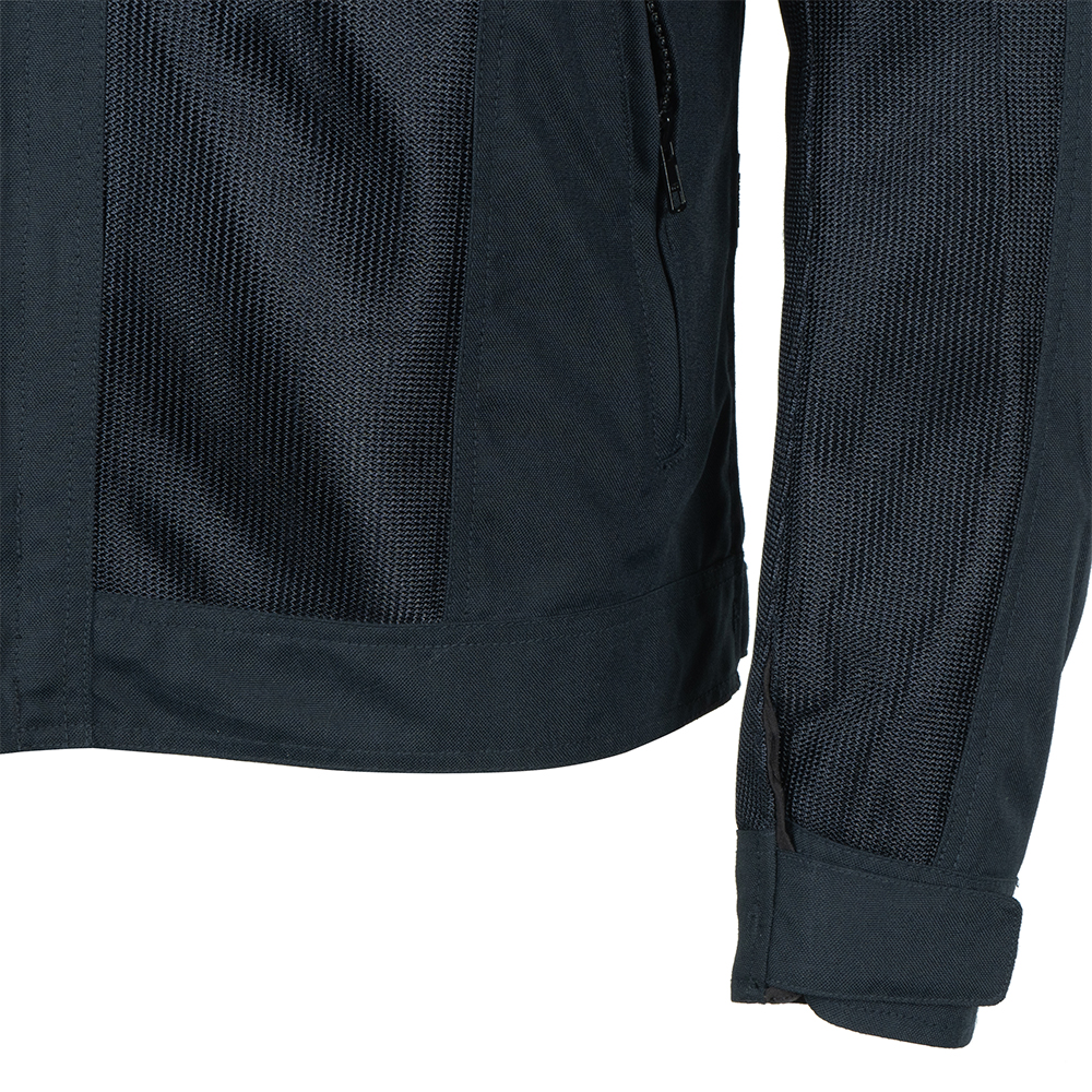 Helstons - Blouson Stoner Tissu Mesh Bleu