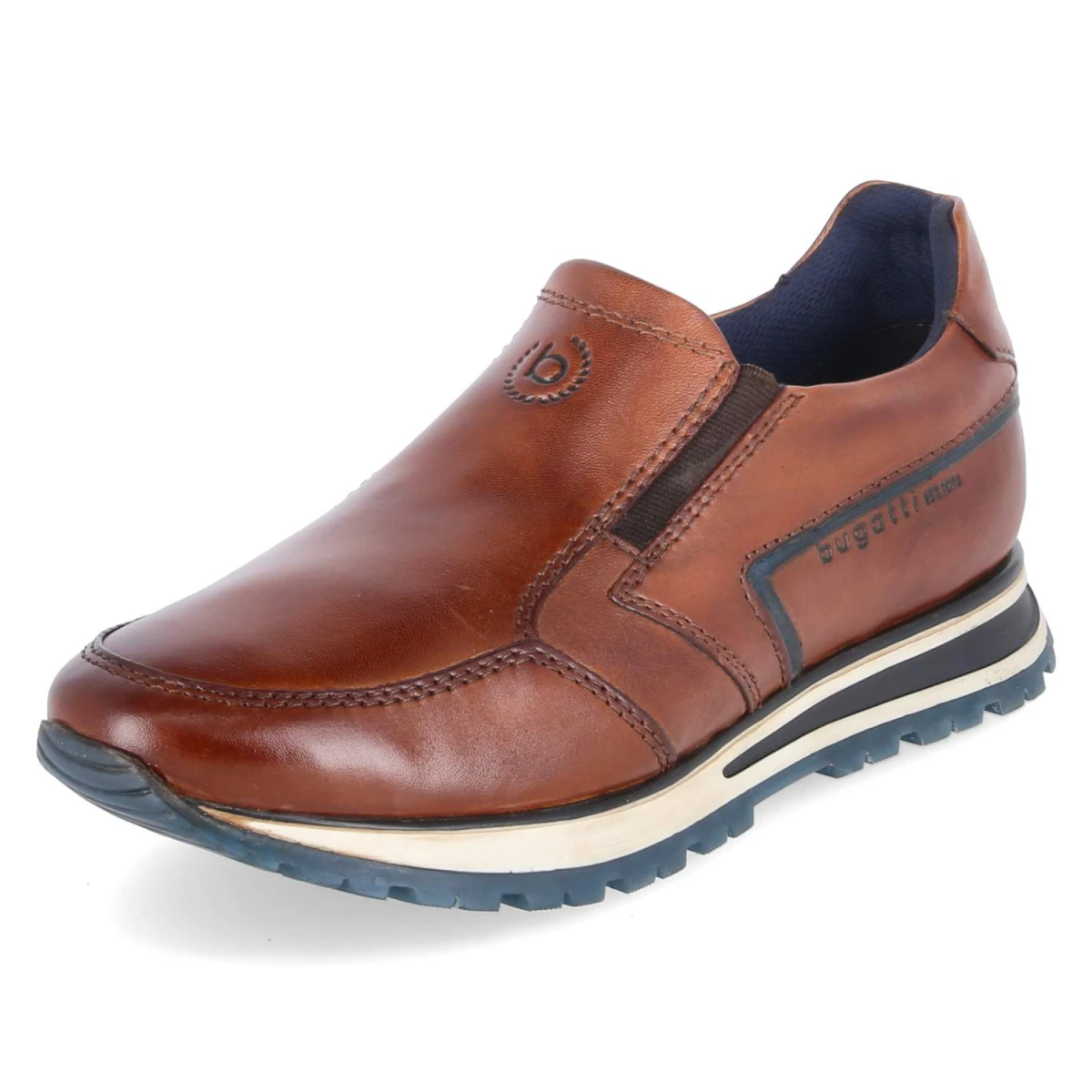BugattiSlipper - Cognac