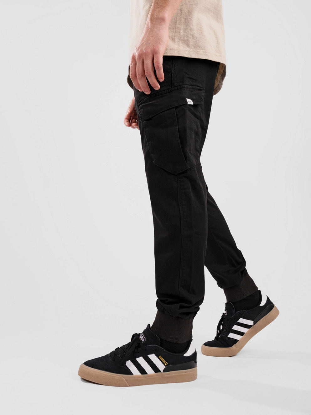 REELL Reflex Rib Cargo Pants black