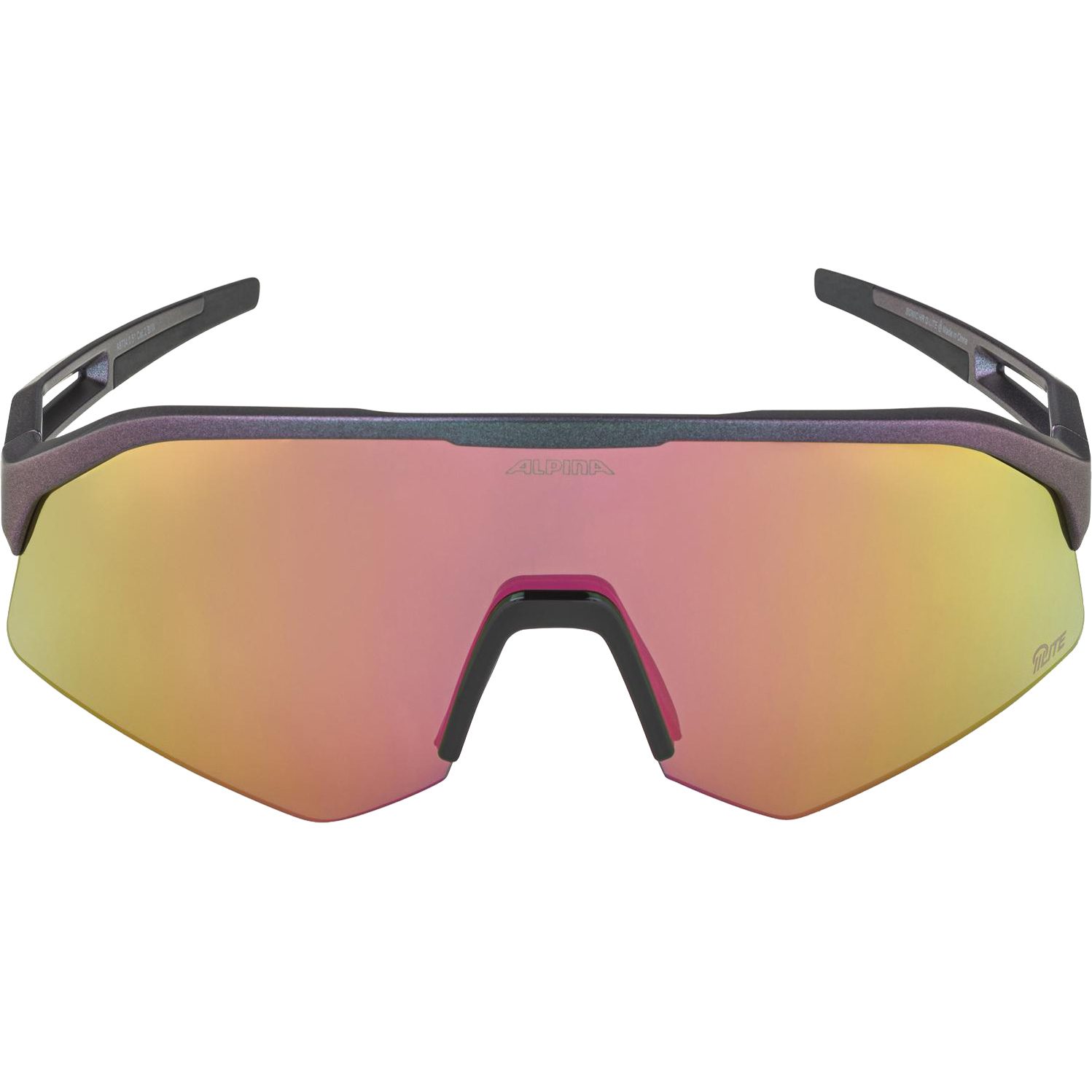 Alpina Sonic HR Q-Lite Sonnenbrille black matt purple