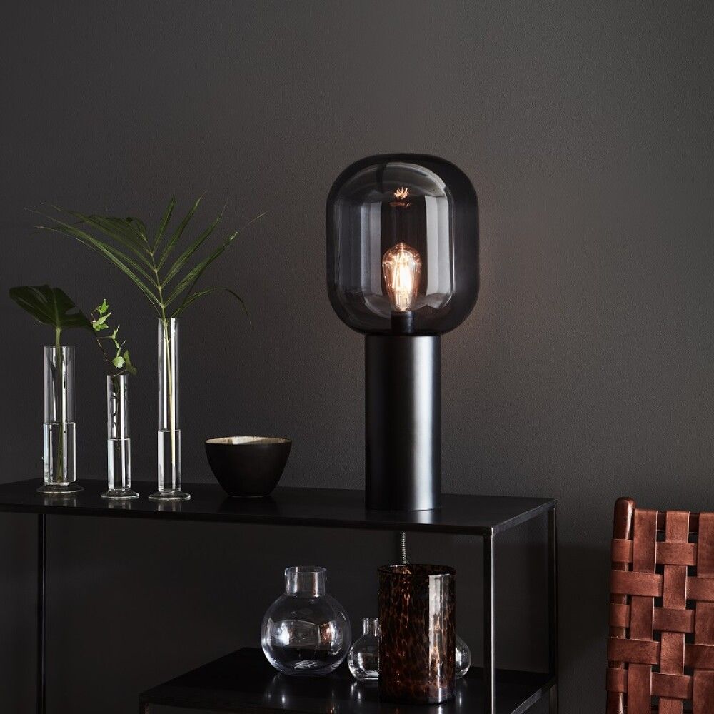 BORDLAMPE MARKSLÖJD BROOKLYN SVART