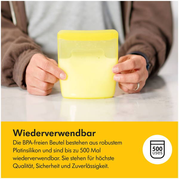 MedelaMedela   Wiederverwendbare Aufbewahrungsbeutel