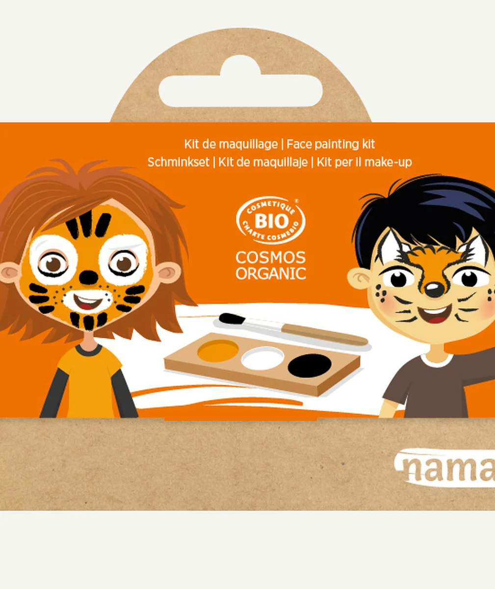 NAMAKIKIT 3 COULEURS TIGRE ET RENARDS ORANGE BLANC ET NOIR