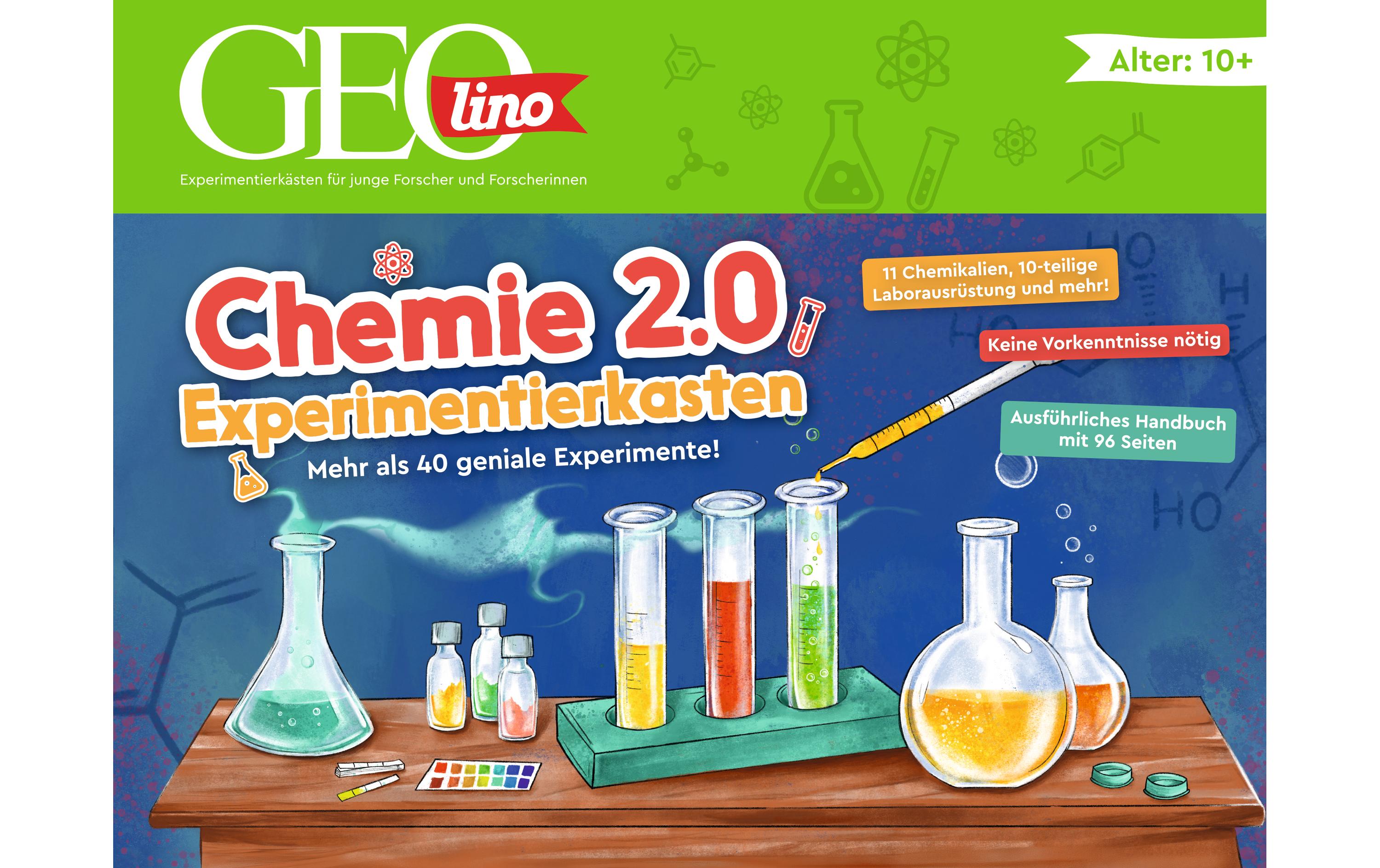 Experimentierkasten GEOlino - DeutschDas grosse Chemieset