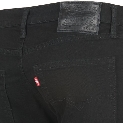 Levi's - 502 REGULAR TAPERED Negro