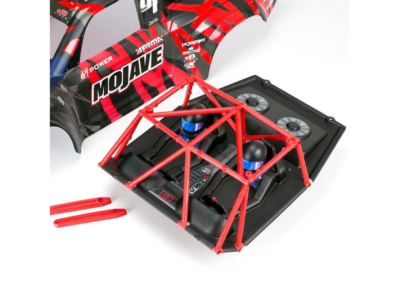 Arrma Trophy Truck Mojave 6S V2 4WD BLX Rot, ARTR, 1:7 Desert Truck mit Spektrum Firma Brushless Antrieb