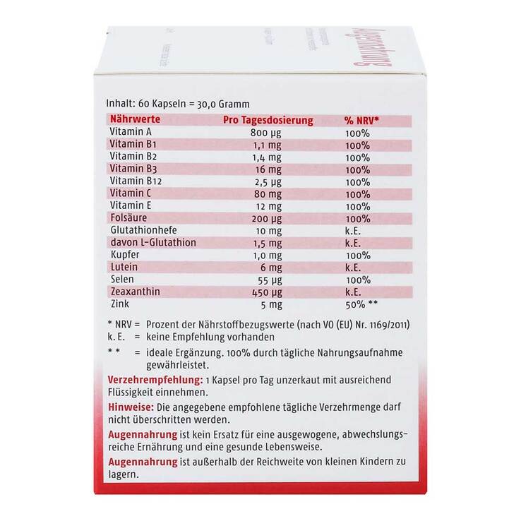 Augennahrung Tabletten, 60 St