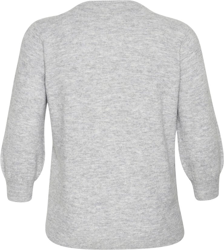 Kaffe Curve KCmerida Pullover Grey melange