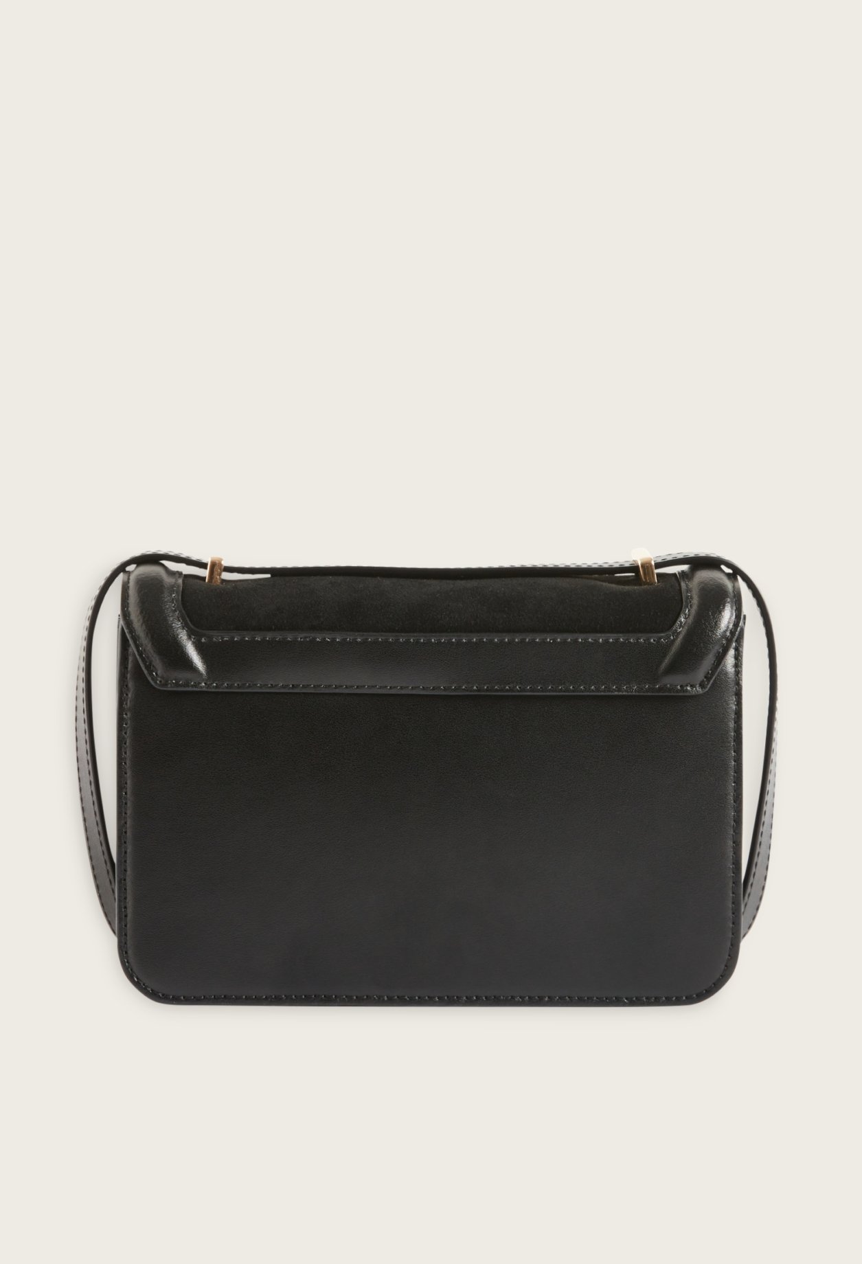 Sac Alberto cuir su&egrave;de noir