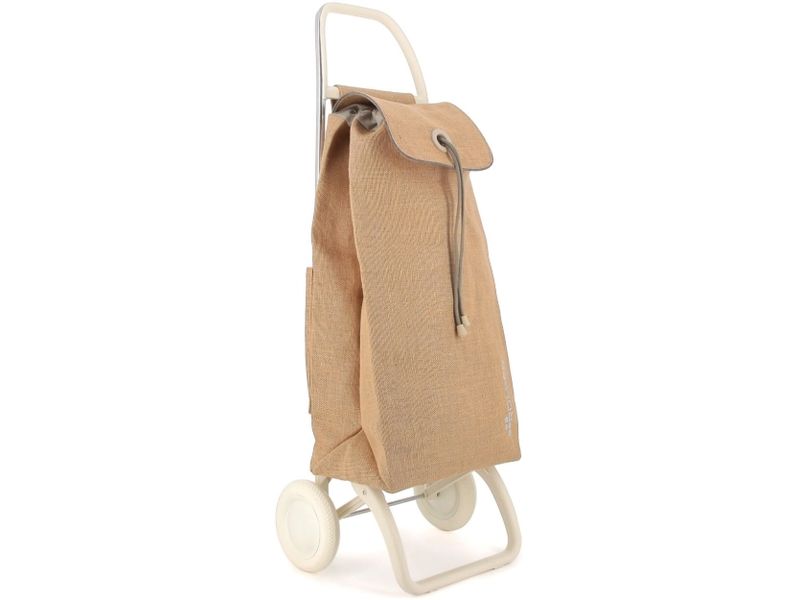 Rolser Einkaufstrolley  I-Max Yute MF 2 L RSG Beige Einkaufswagen mit Rädern