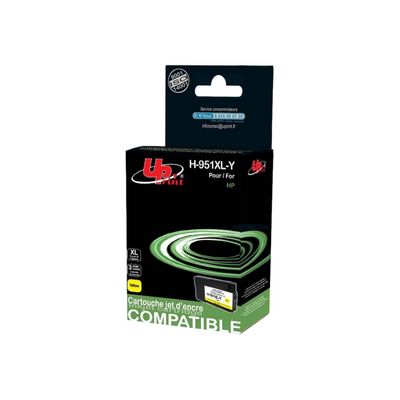 Cartouche compatible HP 951XL - jaune - Uprint