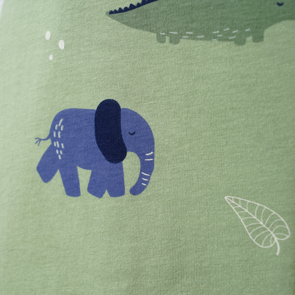 Topomini Baby Schlafsack mit Tier-Motiven hellgrün