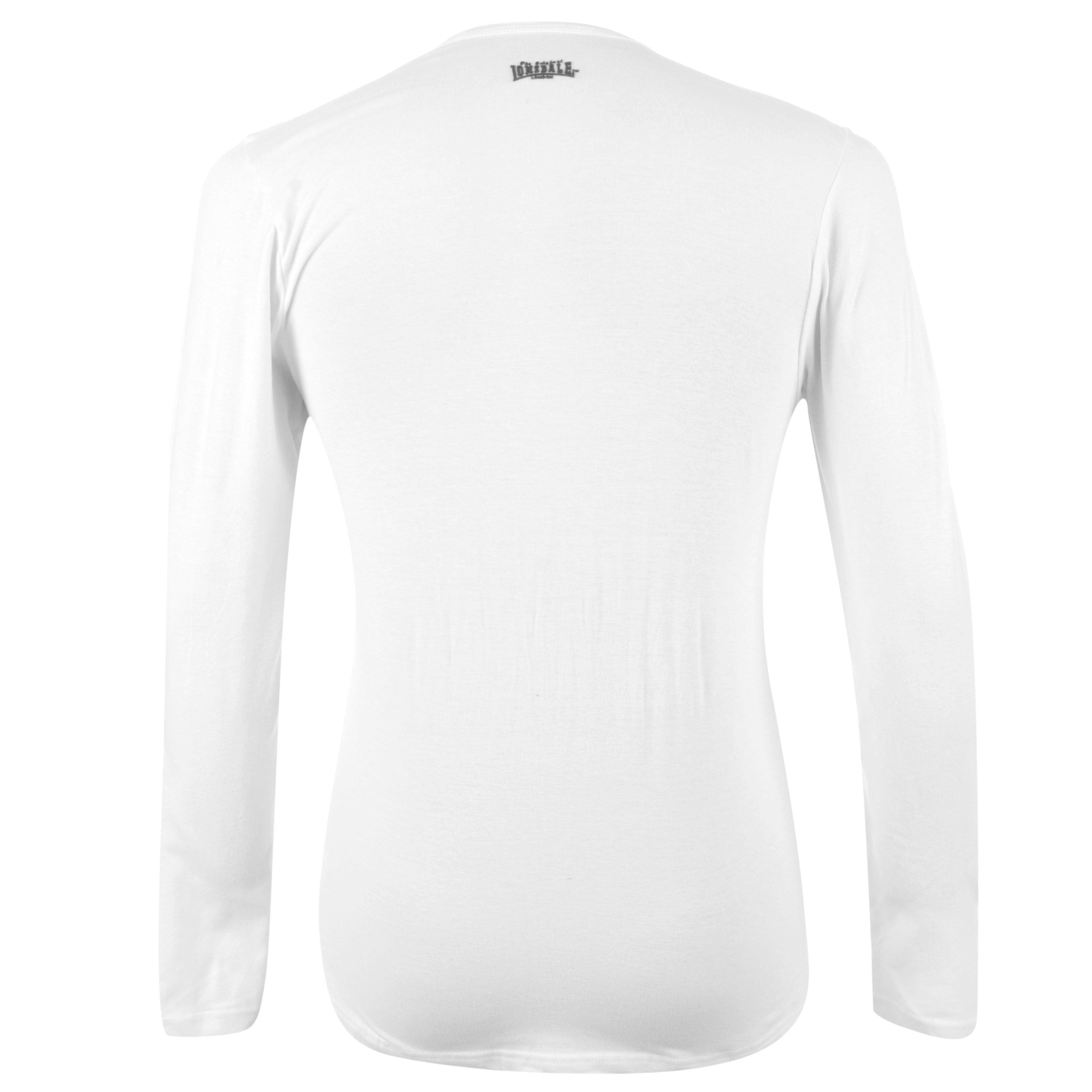 Lonsdale Long Sleeve T Shirt Mens
