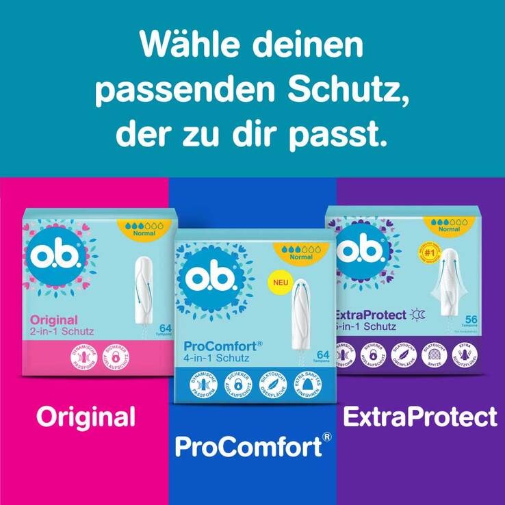 O.B. Tampons Procomfort norm, 16 St