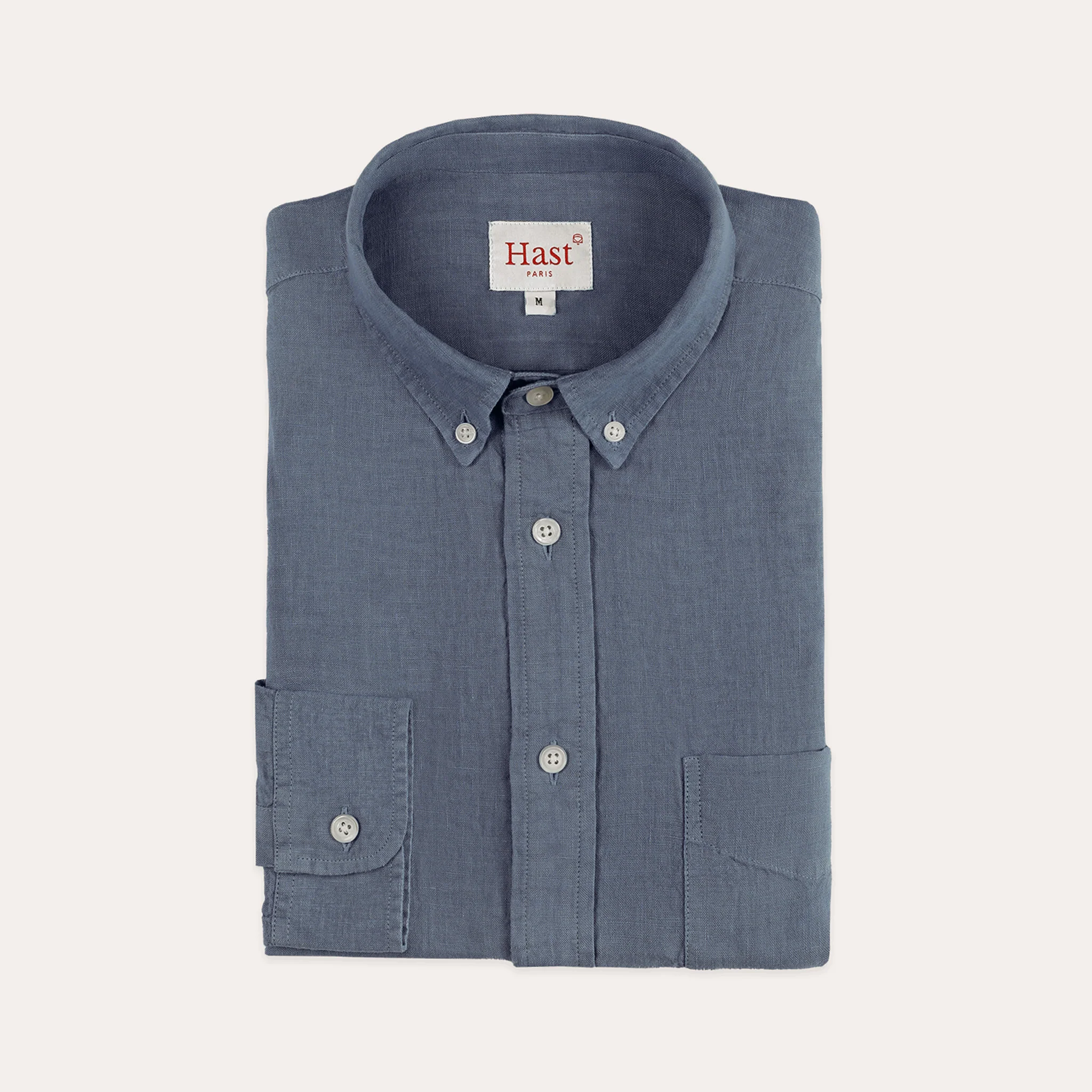 Light blue linen shirt