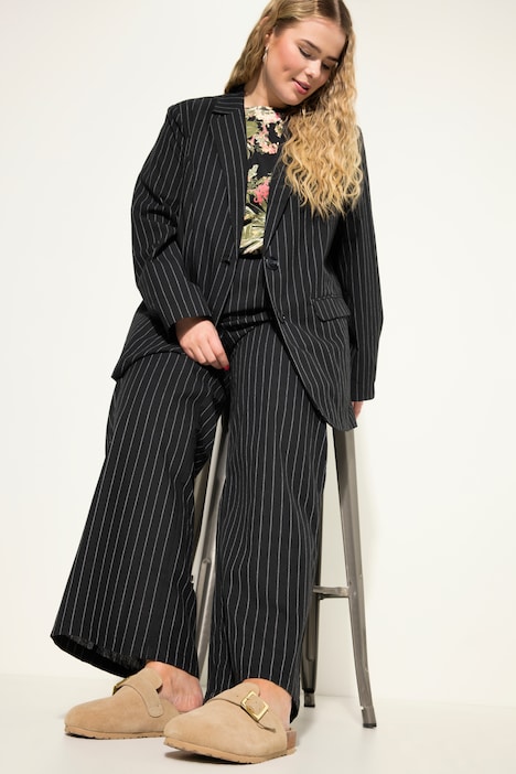 Leder-Mules, echtes Veloursleder, anatomisches Fußbett, Weite H